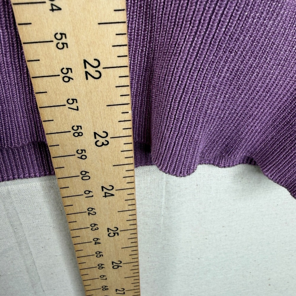 Grace Karin‎ Short Sleeve Button Cardigan size XL Purple - Picture 7 of 7